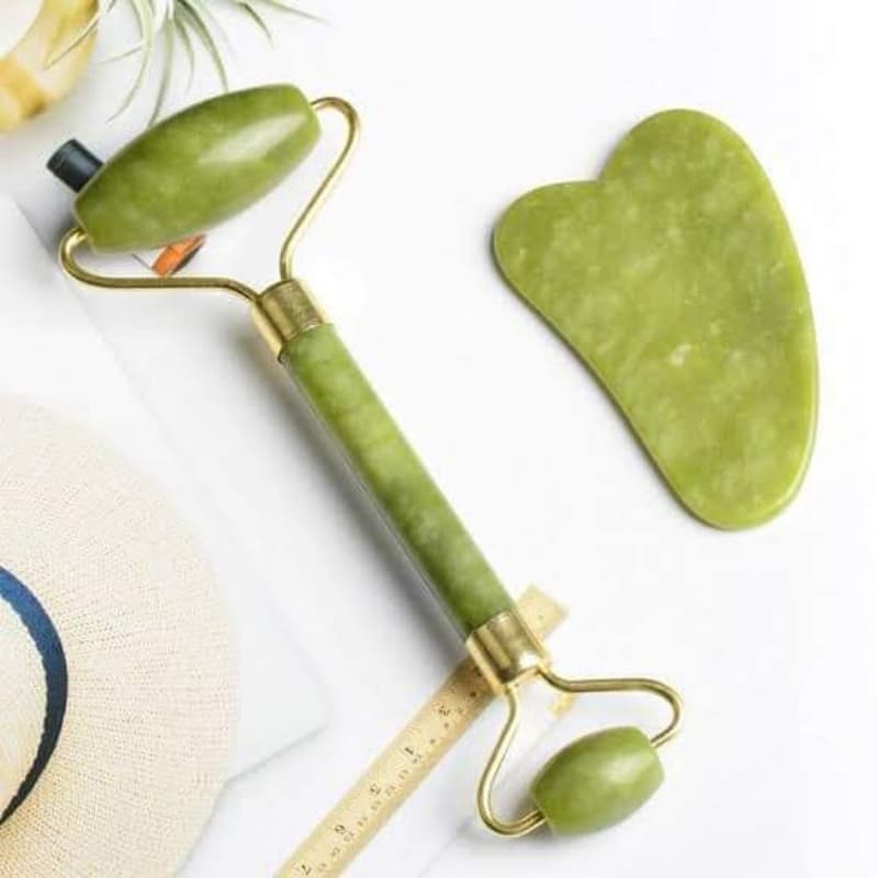 Jade Roller With Stone