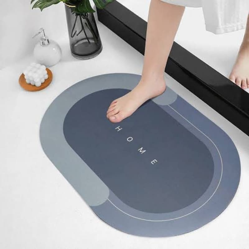 Magic Super Absorbent Bath Mat Quick Drying Bathroom Rug Nonslip