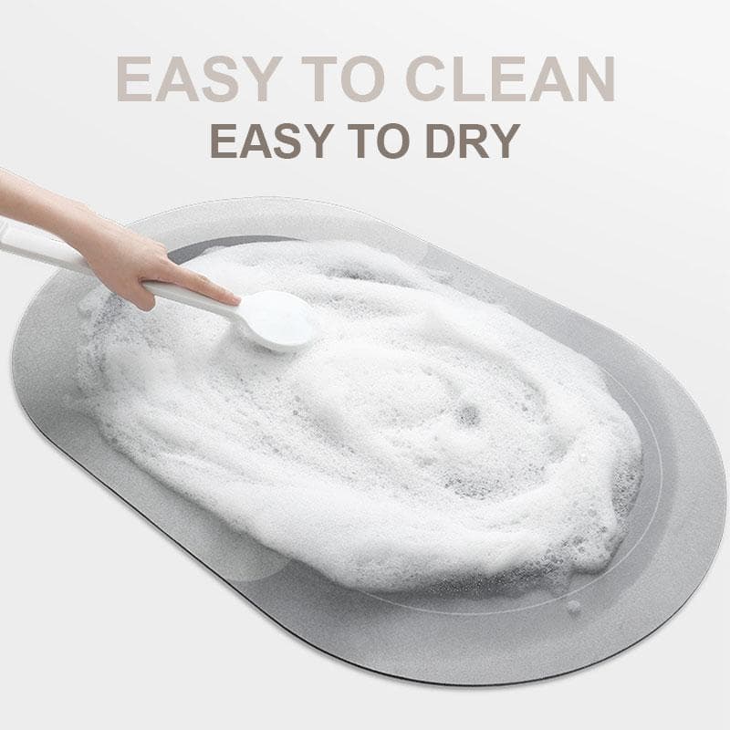 Magic Super Absorbent Bath Mat Quick Drying Bathroom Rug Nonslip