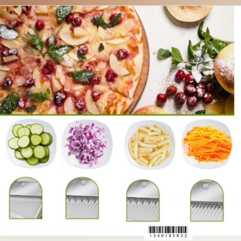 Multifunctional Vegetable Chopper Potato Slicer Food Shredder Fruit Grater Cutting Manual Carrot Veggie Cutter for Kitchen Tool