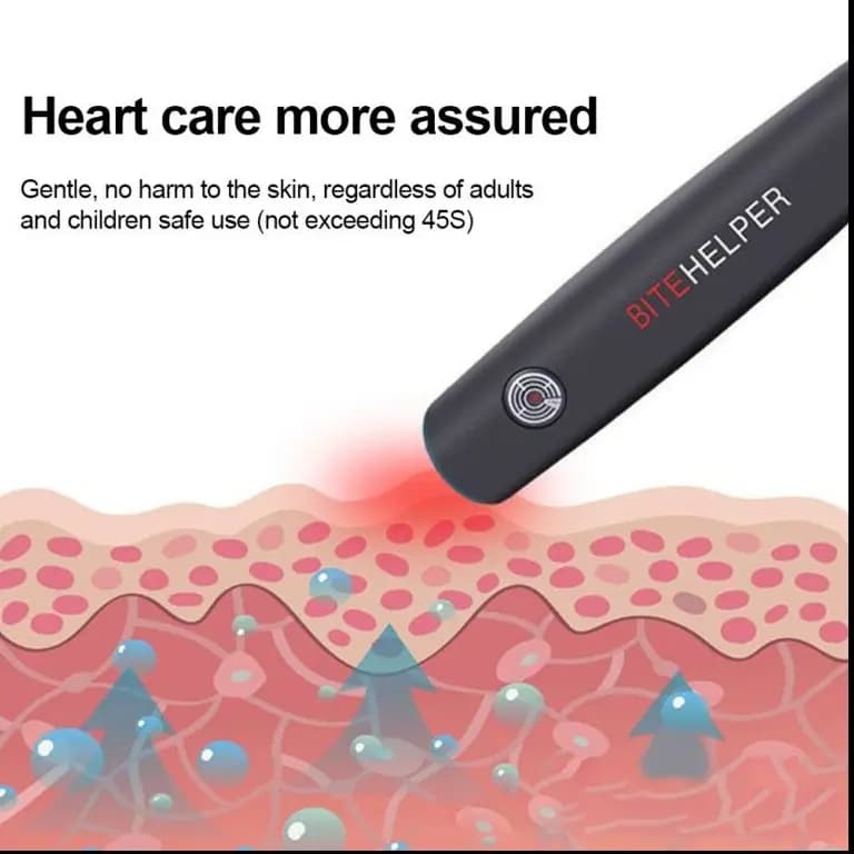 Bite Helper Safe Skin-friendly Antimosquito Bite Device Physical Antipruritic Instrument For Children Adults Pregnant Woman