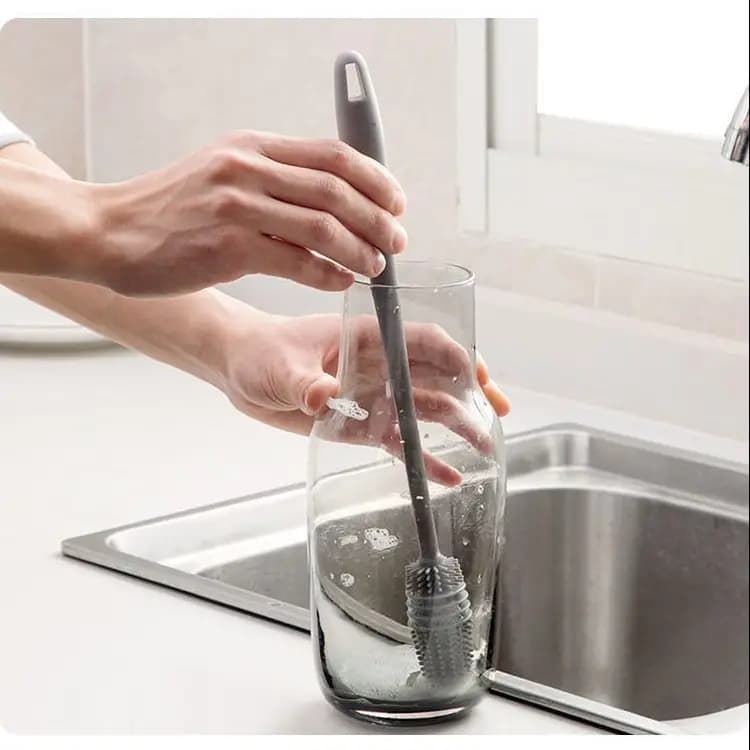 Silicone Bottle/Glass/Cup/Feeder Cleaning Brush