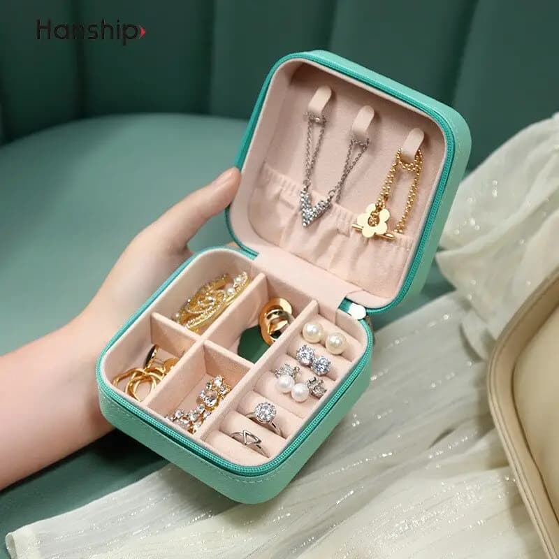 Leather Jewellery Organiser