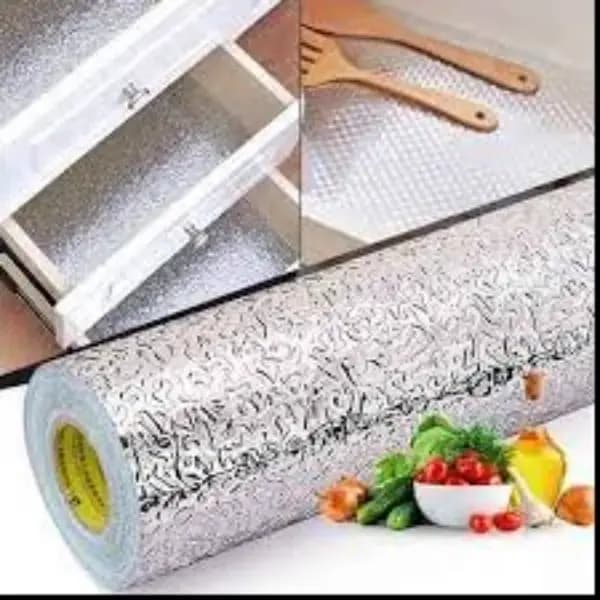 Silver Foil Sheet 200x60cm
