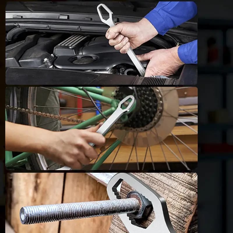 8-22mm Universal Wrench Board Adjustable Double-head Torx Spanner