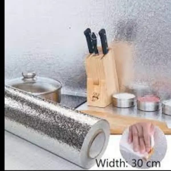 Silver Foil Sheet 200x60cm