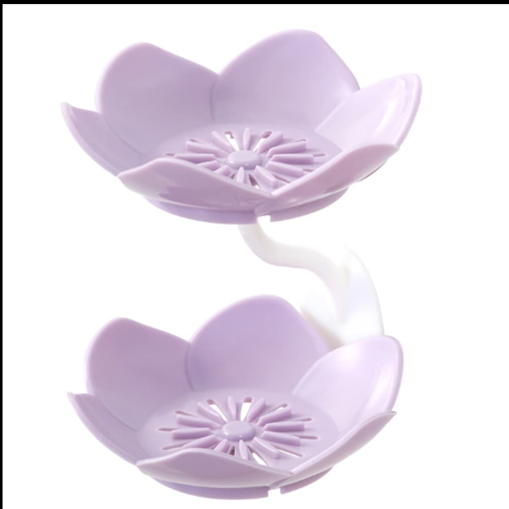 Double Flower Soap Tray