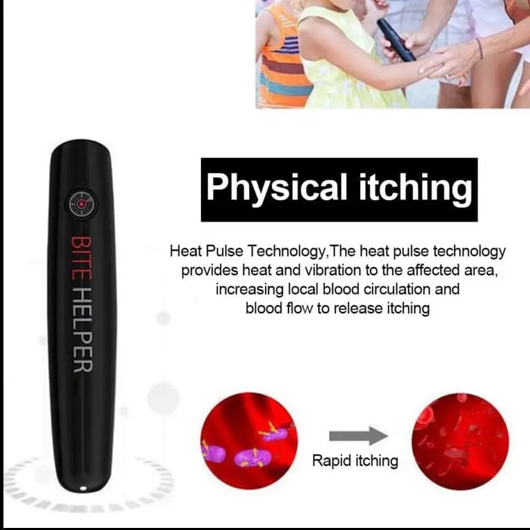 Bite Helper Safe Skin-friendly Antimosquito Bite Device Physical Antipruritic Instrument For Children Adults Pregnant Woman