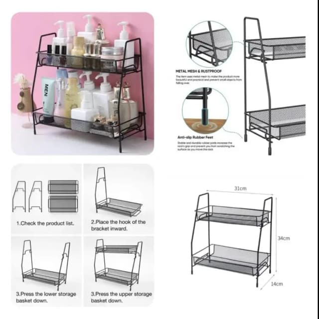 2 Layer Iron Stand