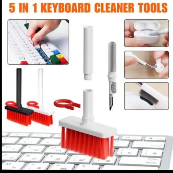 5 in 1 Keyboard Cleaner Soft Brush