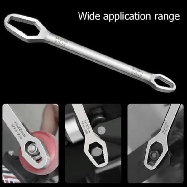 8-22mm Universal Wrench Board Adjustable Double-head Torx Spanner